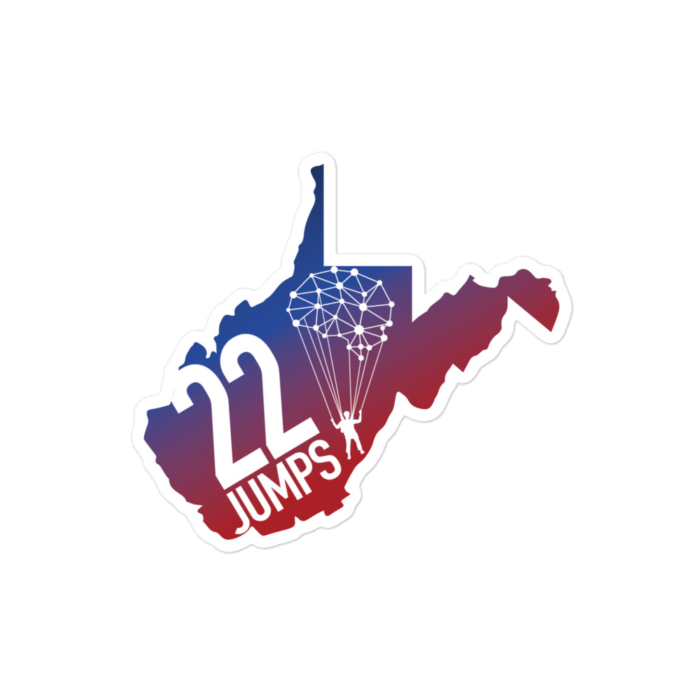 West Virginia State Cut-out Sticker - Image 2