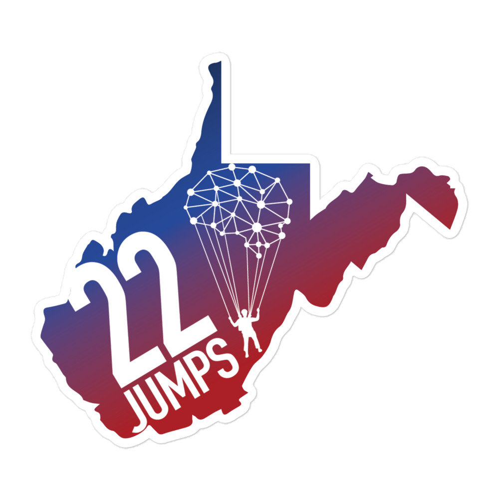 West Virginia State Cut-out Sticker - Image 3